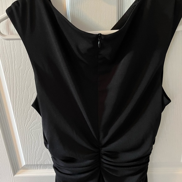 Knee Length Black Sheath Dress - Picture 8 of 8